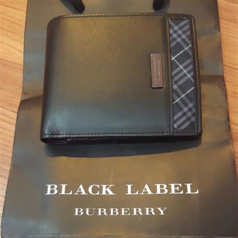 burberry black label price|burberry black label wallet price.